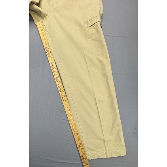 L.L. Bean Men’s Explorer Ripstop Pants Size 32x30 Tan Standard Fit ItemID 240793 - Picture 5 of 9